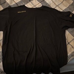 Believe Black Short Sleeve Tee